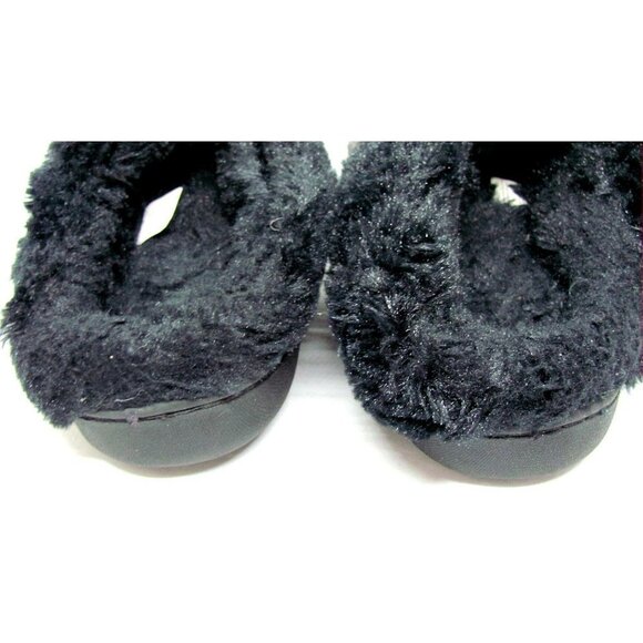 The Original Muk Luks Hard Sole Fur Lined Slippers - Picture 9 of 11